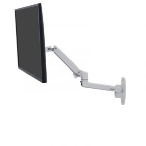 Support Mur Ergotron LX Moniteur 11,3 kg pour Écrans 20" à 34" Blanc