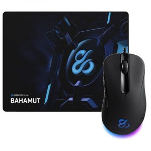 Newskill Atreo Bundle Souris de jeu RVB 6200 DPI + Tapis de souris de jeu Newskill Bahamut L