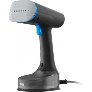 Fer &agrave; vapeur vertical Braun QuickStyle 5 GS5031BL avec semelle double FreeGlide 3D 1200 W