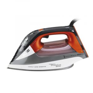 Solac CVG9511 Fer &agrave; repasser vapeur-sec 2800W Noir/Orange/Blanc