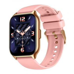 Montre Connectée Cool Nova Bluetooth 45mm Écran Tactile 2,01" Rose IP67 SpO2 Pulsomètre