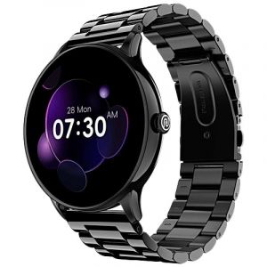 Montre Connect&eacute;e Noise Twist Go Elite Bluetooth &Eacute;cran Tactile Noir Notifications Sant&eacute; Activit&eacute;
