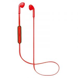 Auriculares Nevir NVR-961BE inal&aacute;mbricos Bluetooth con micr&oacute;fono y control digital rojos