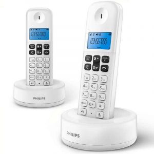 Philips D1612W/34 Téléphone sans fil Duo Blanc