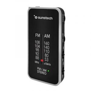 Sunstech RPC6SL Radio portative noire