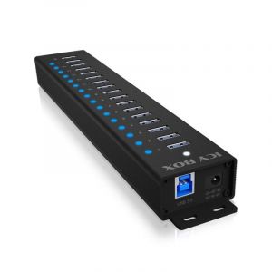 Hub ICY BOX 17 ports 5 Gbit/s IB-HUB1717-U3 avec alimentation externe