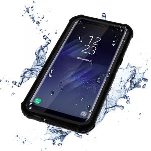 Coque &eacute;tanche IP68 noire Avizar pour Samsung Galaxy S8
