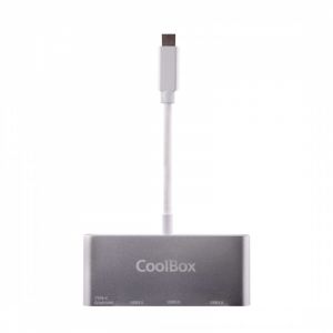 CoolBox HUB USB-C vers 1x USB-C et 3x USB 3.0