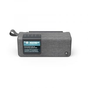 Radio portable Hama DR200BT DAB/DAB+ FM Bluetooth 2,4″ LCD 5W Gris 2000mAh