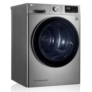 LG RH90V9PV2N S&egrave;che-linge avec Pompe &agrave; Chaleur 9Kg A+++ Anti-empreintes Inox