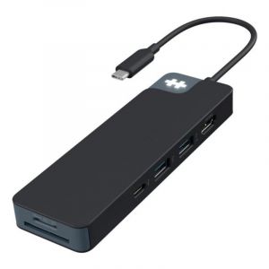 Hub Hyper 6 ports 5 Gbit/s HD4102BKGL USB-C HDMI SD Audio 100W