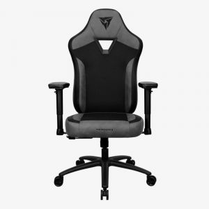 ThunderX3 EAZE Chaise de jeu universelle en maille avec siège rembourré noir