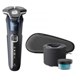Rasoir Visage Philips Shaver Series 5000 S5885/50 Sans Fil 60min Sec et Humide 3 T&ecirc;tes Charge Rapide