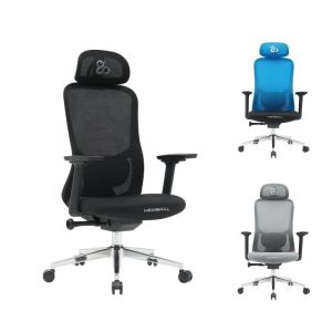 Chaise de jeu ergonomique Newskill Nue noire