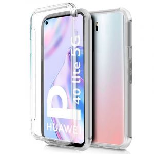 Coque en silicone 3D cool, arrière et avant transparents Huawei P40 Lite 5G