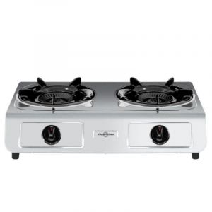 Hornillo Vitrokitchen 260IB 2 Brûleurs Cyclonique Acier Inoxydable Portable