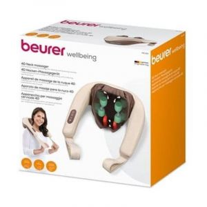 Appareil de massage Beurer MG 153 4D lumi&egrave;re chaleur 4 rouleaux arr&ecirc;t auto