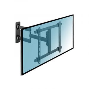 Kimex Support mural articulé professionnel pour écrans TV 32"- 55" VESA 400x400 Max. 50Kg