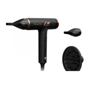 S&egrave;che-cheveux professionnel Rowenta NANO HY8310, 1700 W, 3 temp&eacute;ratures, 3 vitesses, noir