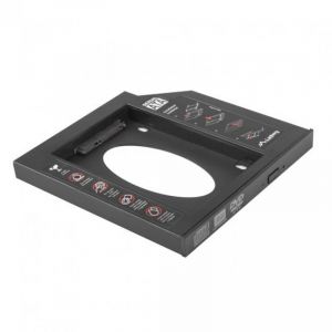 Adaptateur Lanberg CD/DVD vers SD/HDD SATA 2,5" 12,7 mm
