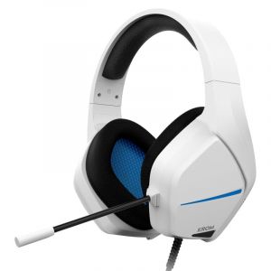 Casque de jeu Krom Kopa Move blanc
