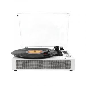 Platine Vinyle Bluetooth Prixton Studio Deluxe Blanc