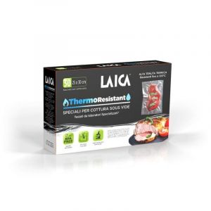 Sac sous vide LAICA TR1000 25x30 cm R&eacute;sistants Haute Temp&eacute;rature 30 unit&eacute;s