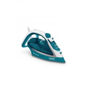 Fer &agrave; repasser Tefal EasyGliss Plus FV5737 Durilium 2500W Vapeur 220g/min Turquoise/Blanc