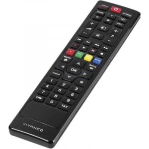 T&eacute;l&eacute;commande Vivanco VVREMOTELGK pour TV LG IR sans fil boutons noirs