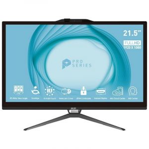 MSI Pro AP222T 13M-208ES Intel® Core™ i3 i3-13100 54,6 cm (21.5") 1920 x 1080 pixels Écran tactile PC All-in-One 8 Go DDR4-SDRAM 256 Go SSD Windows 11 Home Wi-Fi 5 (802.11ac) Blanc