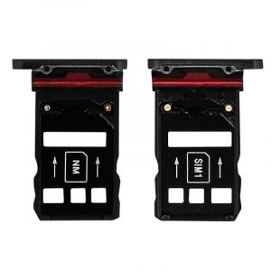 Clapio Plateaux de remplacement pour carte Nano SIM noirs pour Huawei Mate 20 Pro