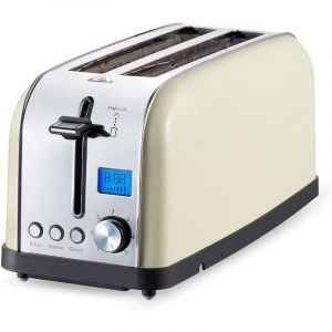 Grille-pain Prixton Bianca Pro avec écran LCD 2 fentes 1500W