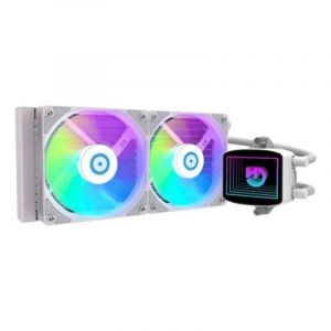Système de Refroidissement Liquide Hiditec LQ240 240mm 2 Ventilateurs ARGB PWM Blanc