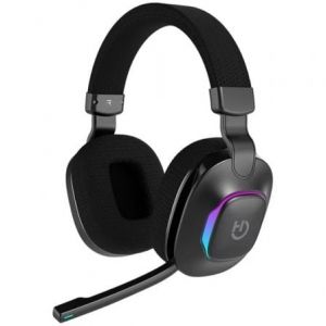Casque sans fil Bluetooth 5.4 HIDITEC avec prise jack 3,5 mm, microphone et ARGB