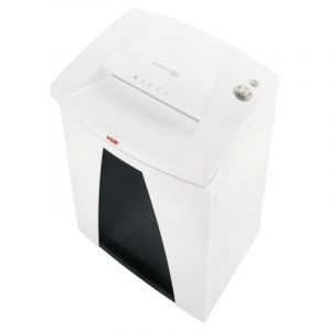 Destructeur de documents HSM SECURIO B34 4.5x30mm, Capacité 100L, Blanc, Silencieux