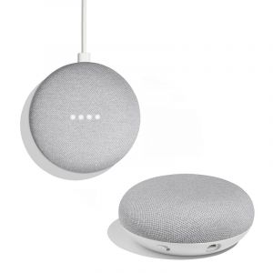 Pack 2x Google Home Mini Enceinte Intelligente et Assistant Gris