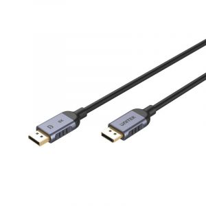 C&acirc;ble DisplayPort UNITEK C1628GY01-5M 5m DisplayPort 1.4 UHD 8K HDR Ultra Haute Vitesse