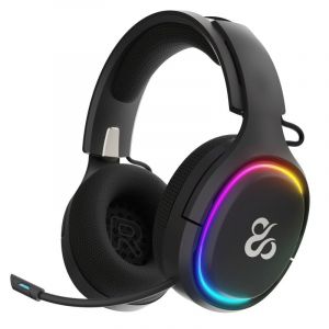 Casque gaming sans fil Newskill Aton V2 Noir RGB Bluetooth 5.0 Multiplateforme Noir