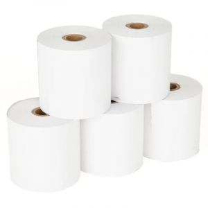 Iggual Pack 5 Rouleaux de Papier Thermique sans BPA 57X57mm