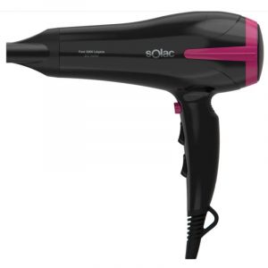 Sèche-cheveux Solac Ultra Light 340 g 2 200 W 2 vitesses 3 températures Noir/Violet