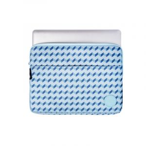 Housse pour ordinateur portable 13" Smile Blue Géométrique
