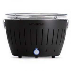 Barbecue LotusGrill G34 U BK charbon acier inoxydable noir compact
