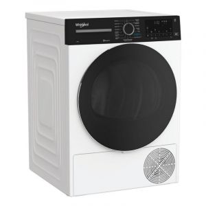S&egrave;che-linge &agrave; pompe &agrave; chaleur Whirlpool C WD 94M WBS SPT 9 kg Classe C porte vitr&eacute;e LED