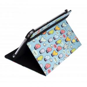 Étui universel SilverHT imprimé cactus pour tablette 9"-10,1"