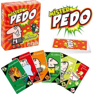 Monsieur Pet - Jeux de cartes, Imitez les pets les plus puants, Enfants de 8 ans et plus, Dynamique et amusant