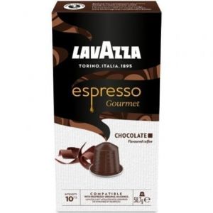 Lavazza Capsule Espresso Gourmet Chocolat Arabica Brésil Robusta Nespresso Saveur Intense