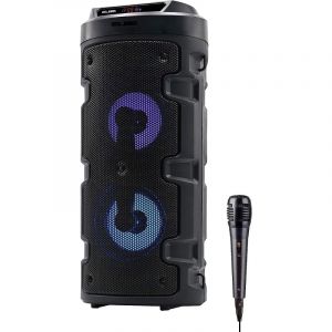 Elbe ALT-88-TWS Enceinte Karaoké Portable LED 10W SD/USB/FM + Microphone Noir