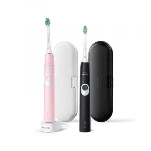 Brosse &agrave; dents &eacute;lectrique Philips Sonicare ProtectiveClean 4300 2 manches 2 t&ecirc;tes