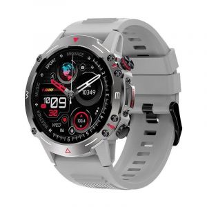 Cool Adventure Bluetooth 46mm AMOLED Gris Taille Unique Étanche IP67 SpO2 Pulsomètre