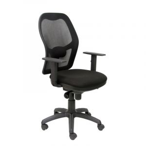 Piqueras y Crespo Jorquera Chaise en Maille Assise Bali Noir